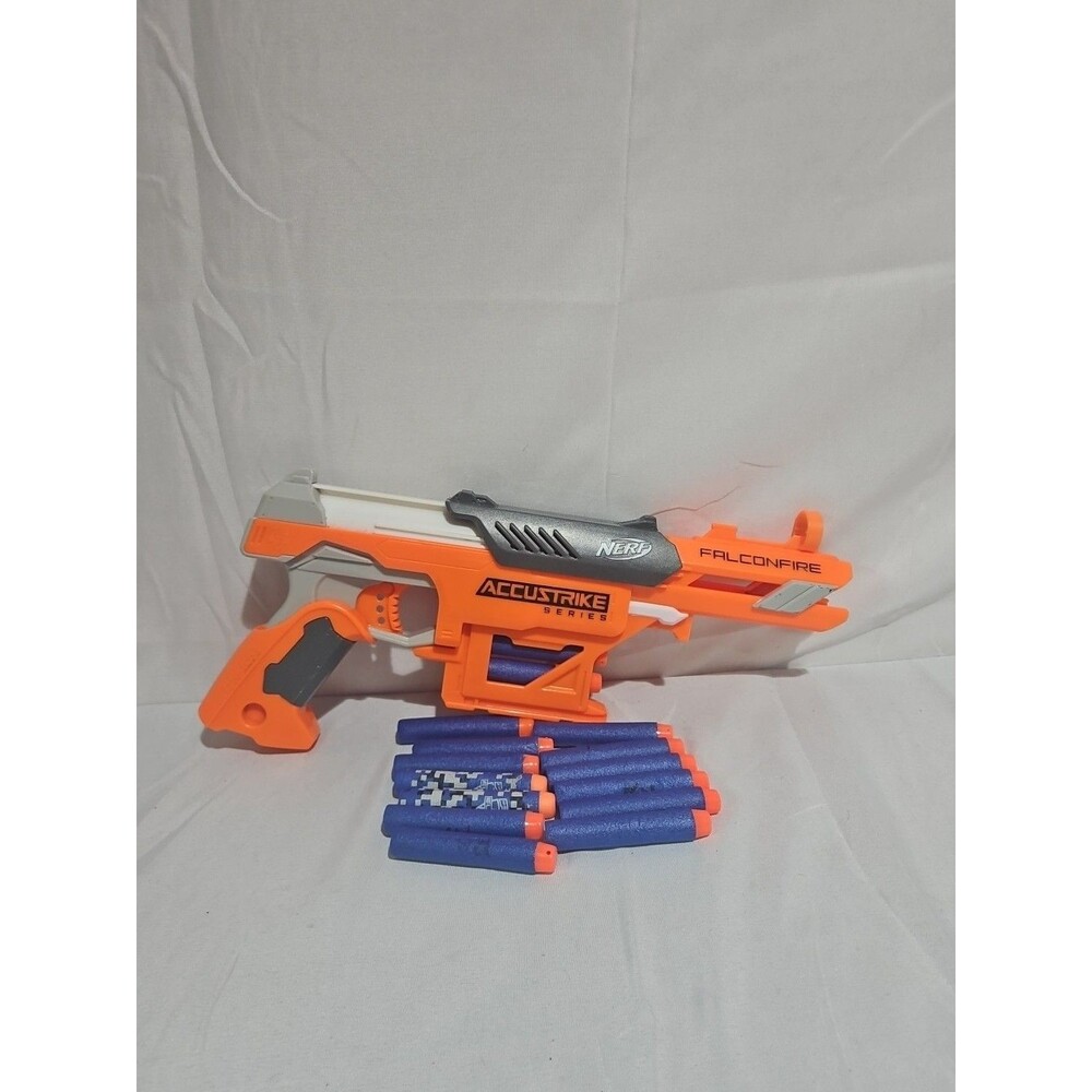 Nerf N-Strike Elite AccuStrike Series FalconFire Dart Gun Blaster With 15 Darts